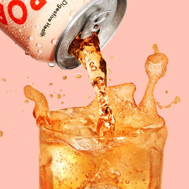 Olipop Strawberry Vanilla Sparkling Tonic