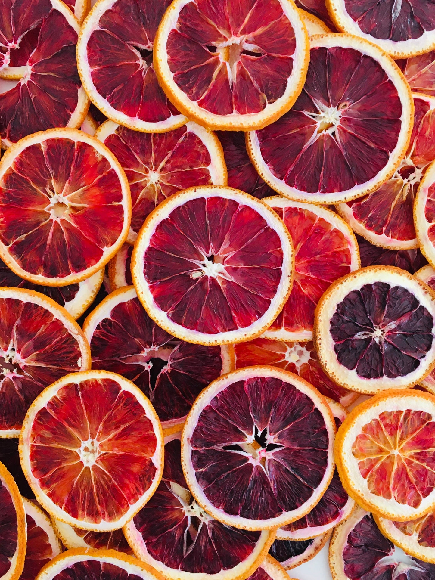 Organic Dried Blood Orange Wheel