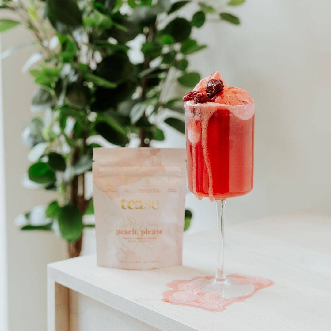 Peach Please: Hydration + Skin Support Wellness Tea Blend