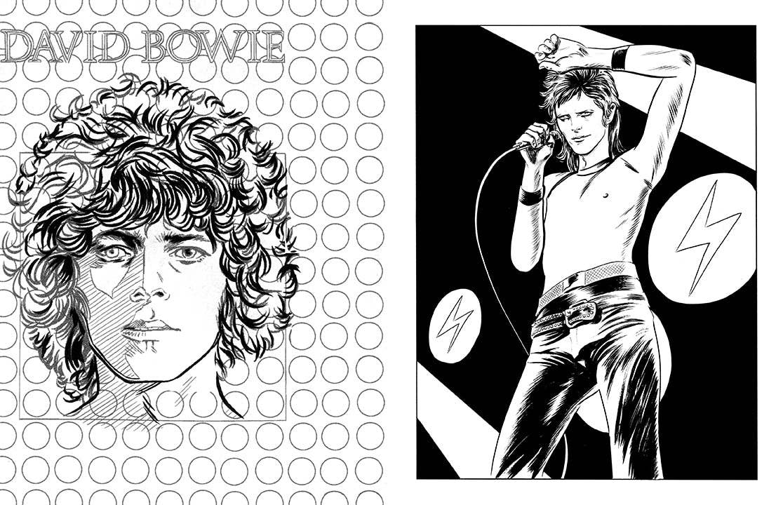 BOWIE: A Michael Allred Coloring Book