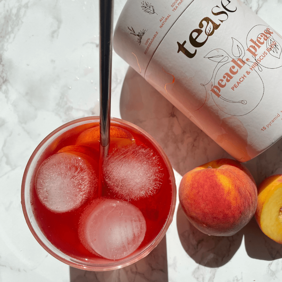 Peach Please: Hydration + Skin Support Wellness Tea Blend