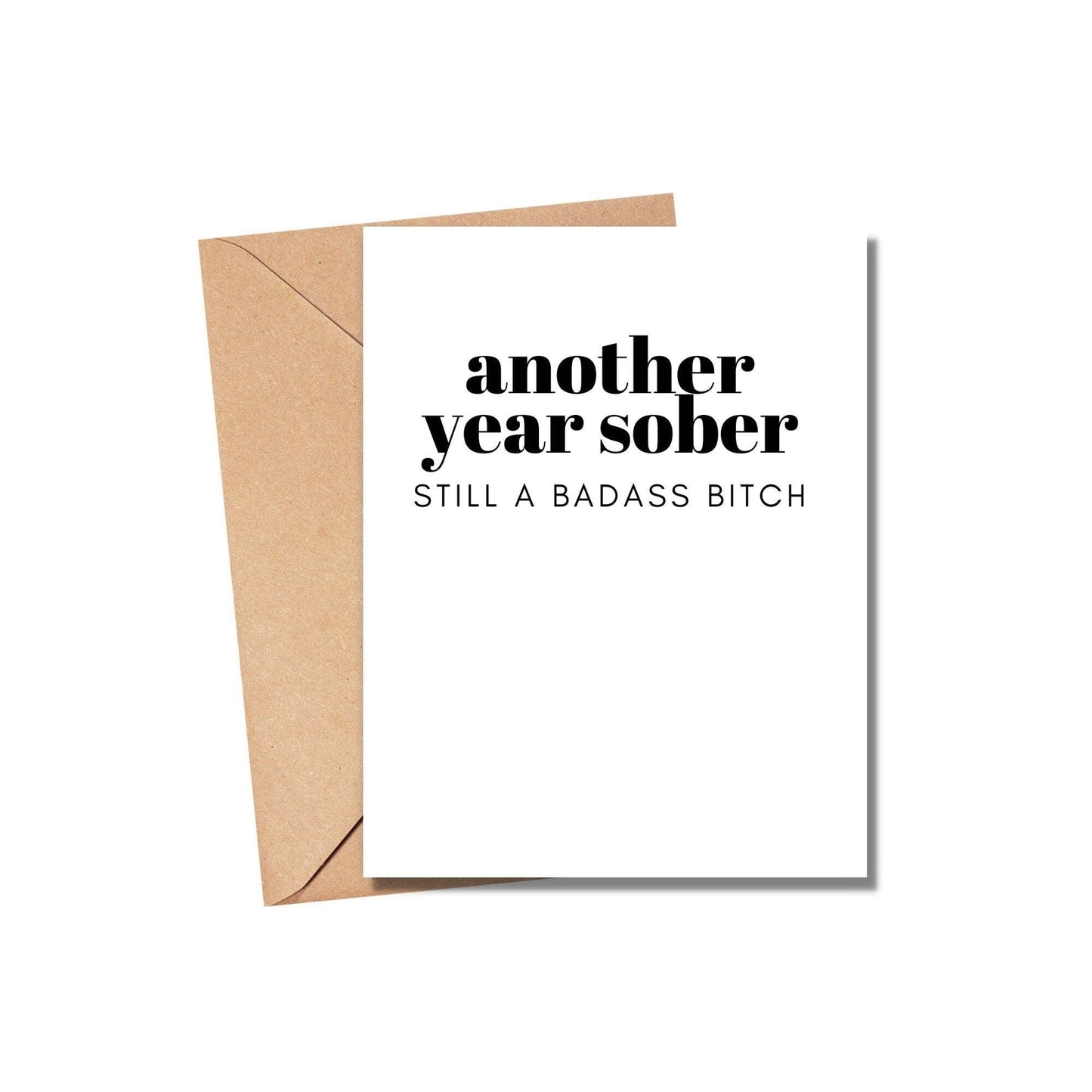 Funny Sobriety Card, Sobriety Milestone Gifts