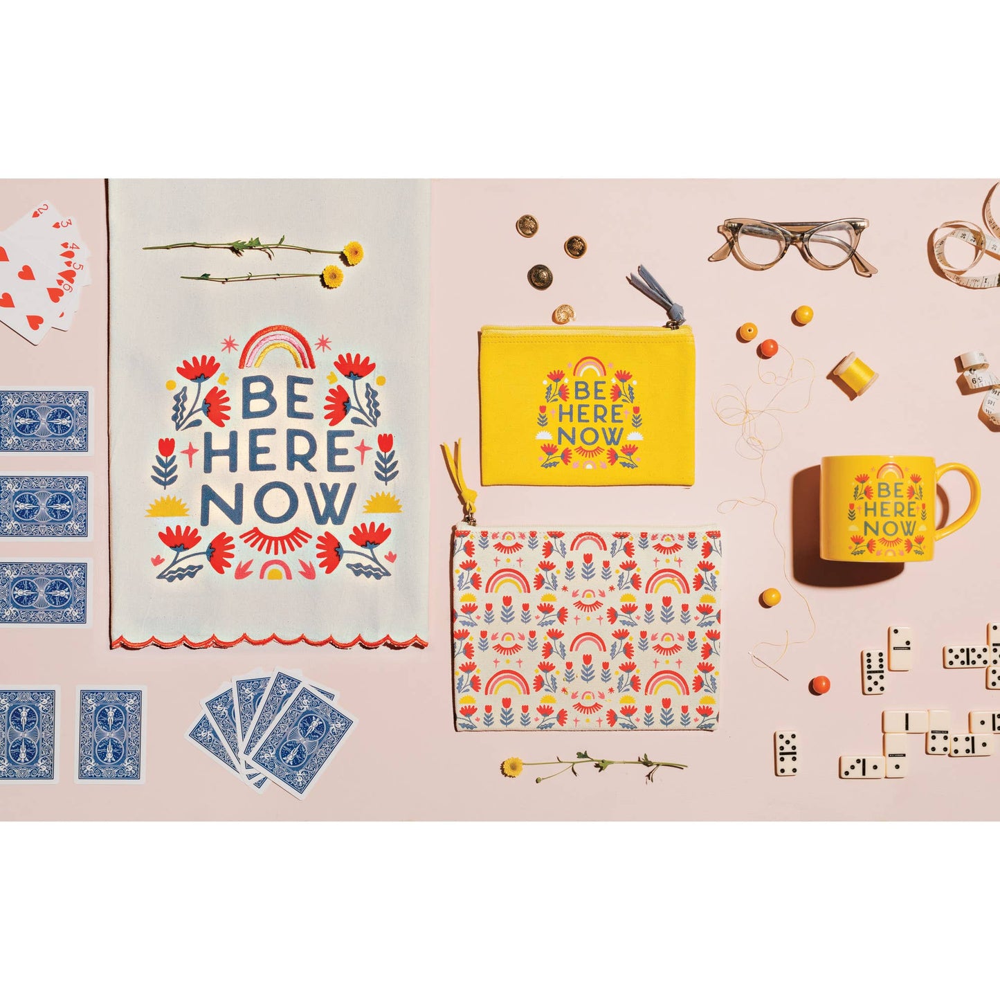 Be Here Now Dishtowel