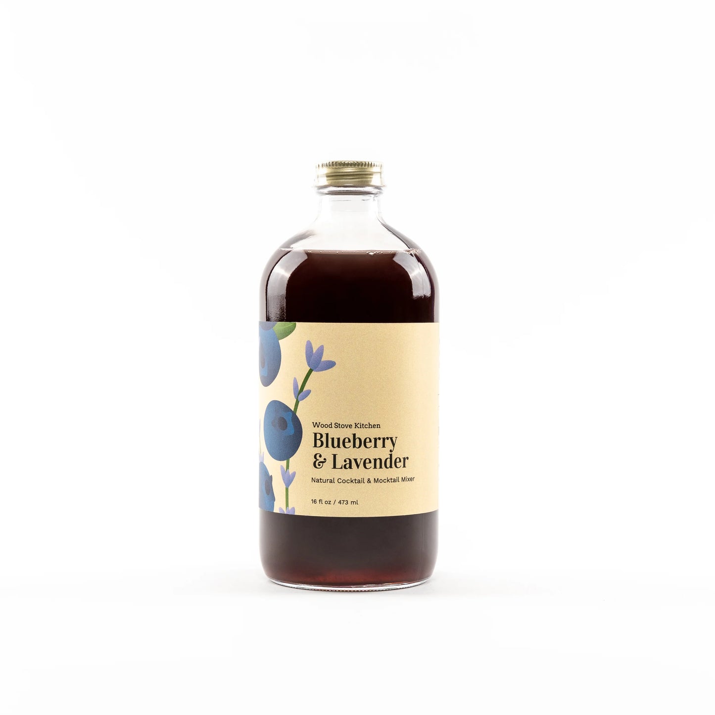 Wood Stove Kitchen: Blueberry & Lavender Syrup
