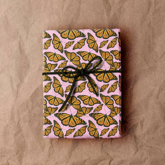 Monarch Butterfly Wrapping Paper