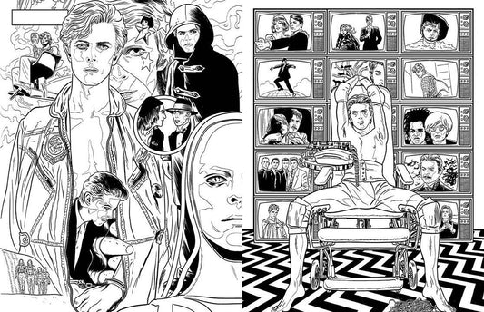 BOWIE: A Michael Allred Coloring Book
