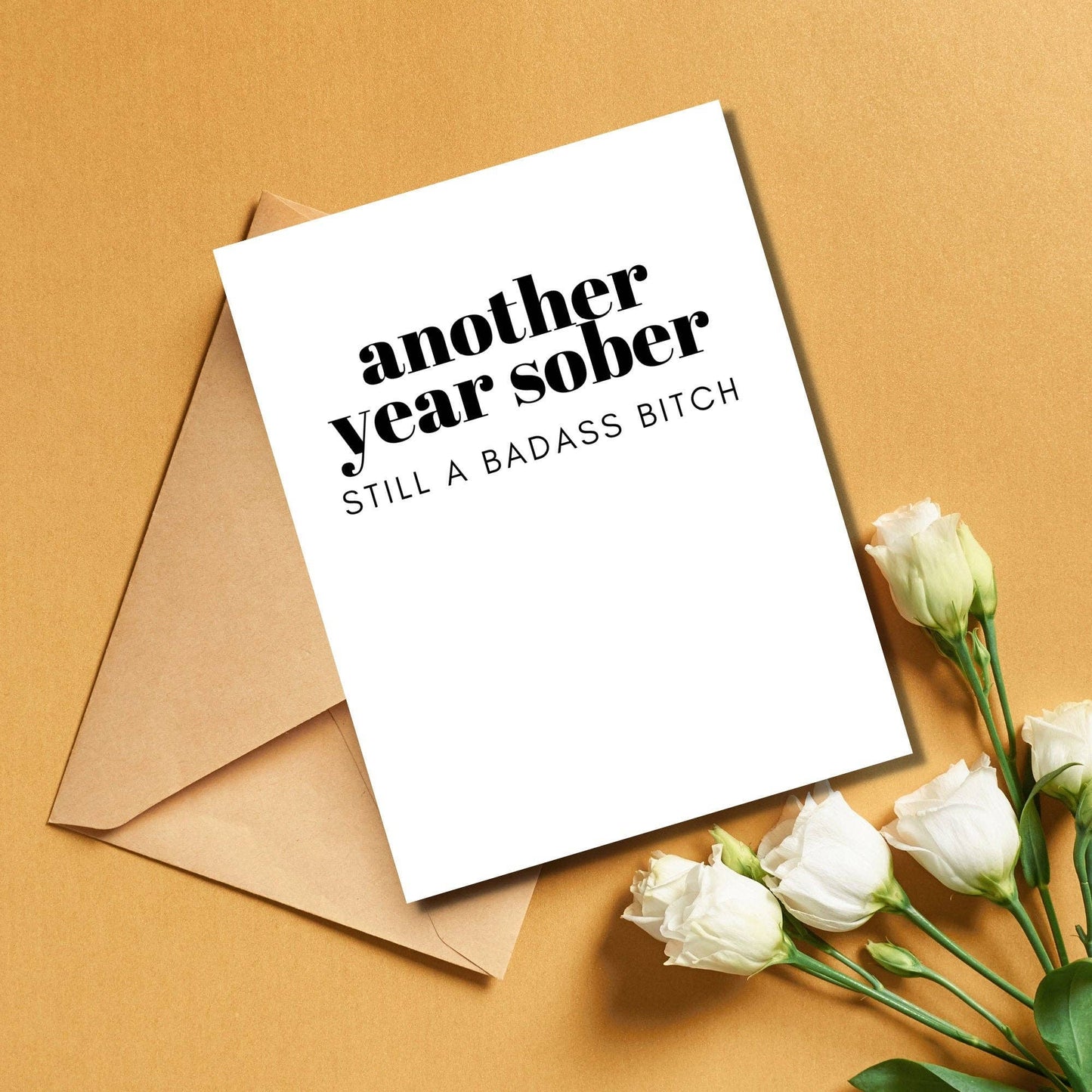 Funny Sobriety Card, Sobriety Milestone Gifts