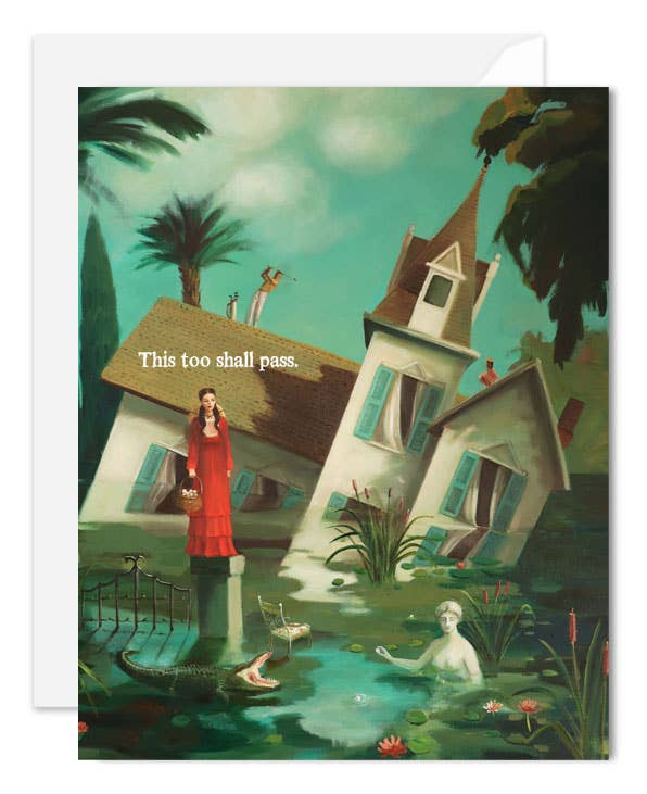 Janet Hill: This Too Shall Pass Card