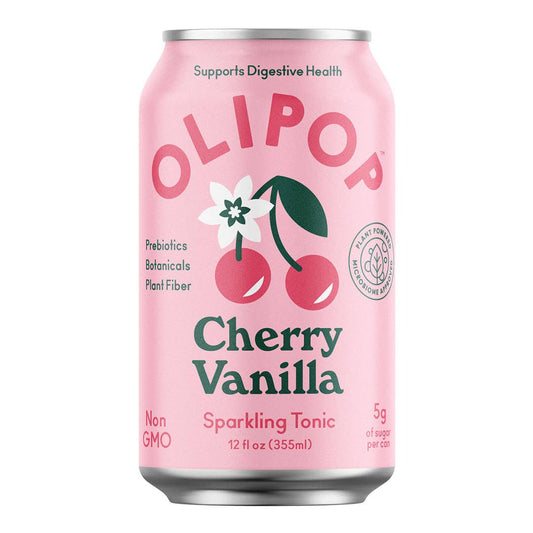 Olipop: Cherry Vanilla Sparkling Tonic