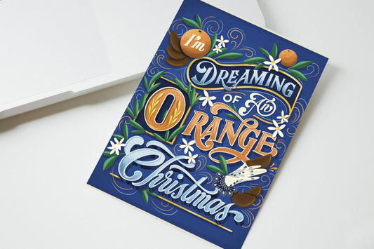 Terry's Chocolate Orange - Christmas Greeting Card