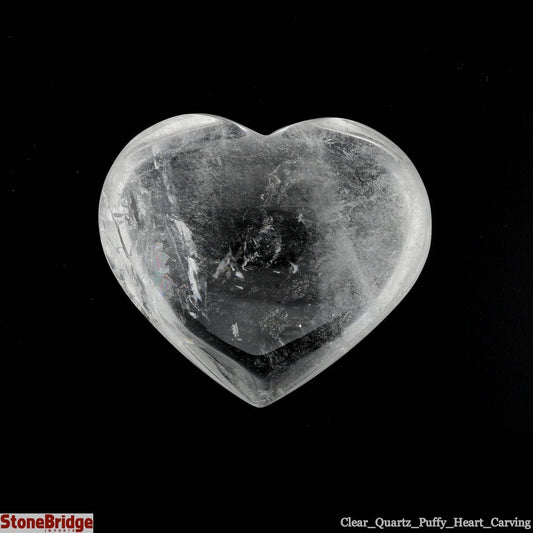 Clear Quartz Heart