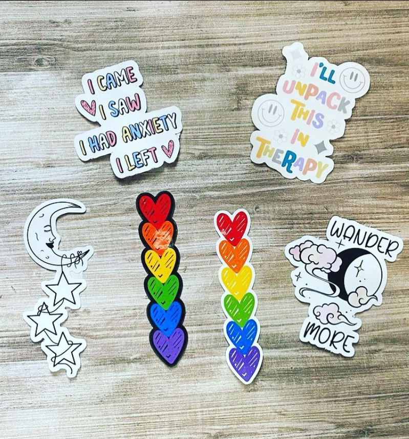 GAY AF Frog | LGBTQ+ | Cute | Waterproof Sticker | 2.5"