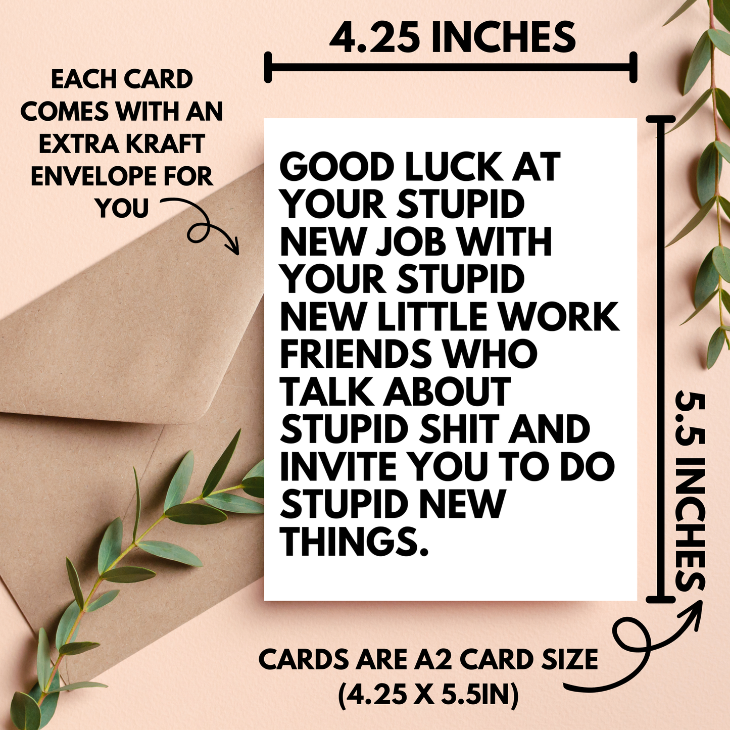 Coworker or Boss Leaving Gift, New Job Card for Friend