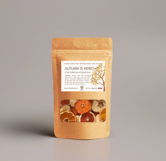 Organic Dried Fruit Autumn Mix