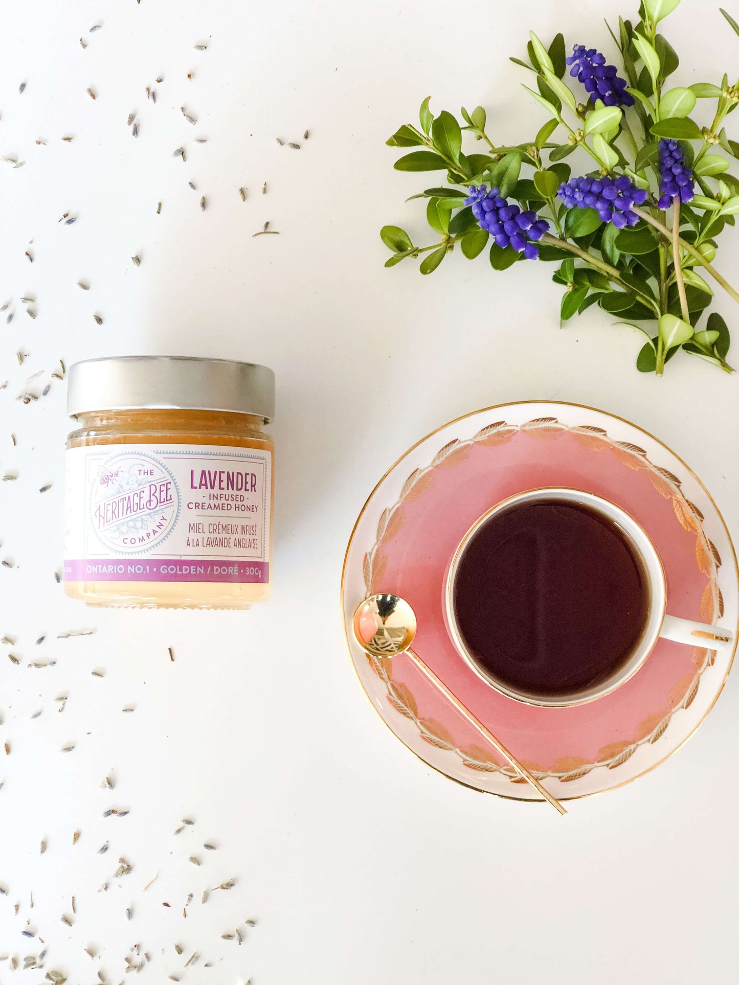 Lavender Creamed Honey - 300 g (10.6 oz)