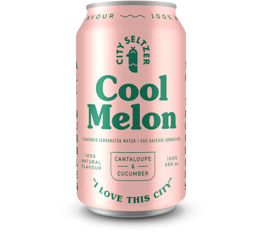 City Seltzer: Cool Melon