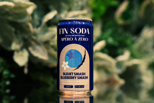 Fin Soda: Blueberry Smash