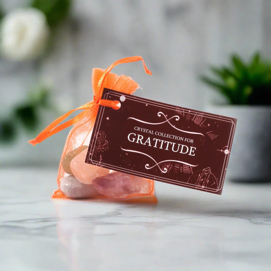 Crystal collection for Gratitude