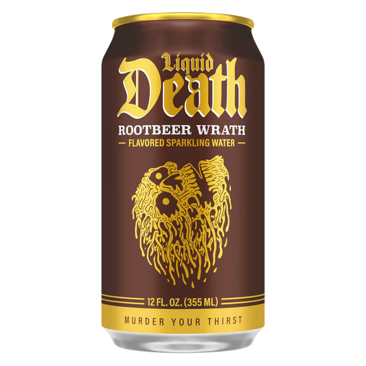 LIQUID DEATH: Sparkling Rootbeer Wrath