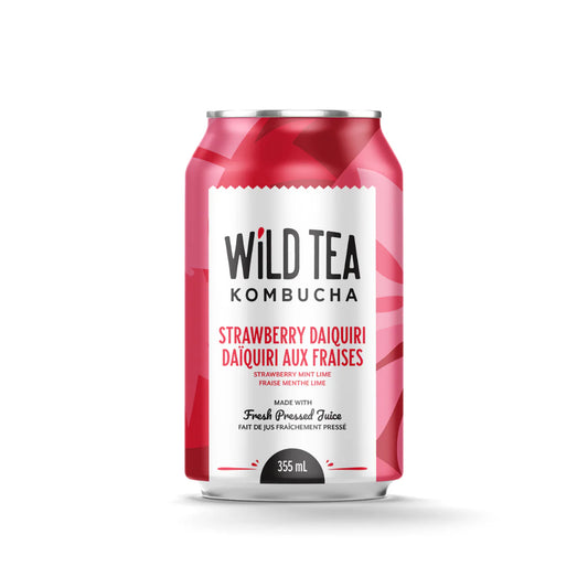 Wild Tea Kombucha: Strawberry Daiquiry