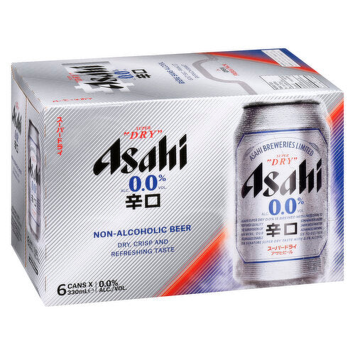 Asahi: Super Dry 0.0%