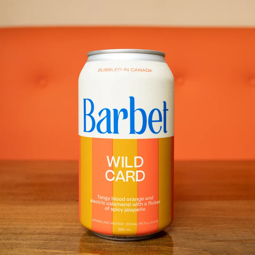 Barbet: Wild Card Sparkling Water