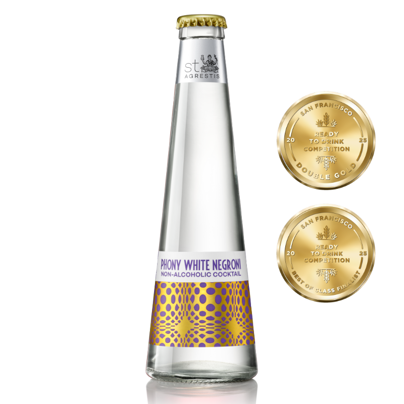 St. Agrestis Non-Alcoholic Phony White Negroni.