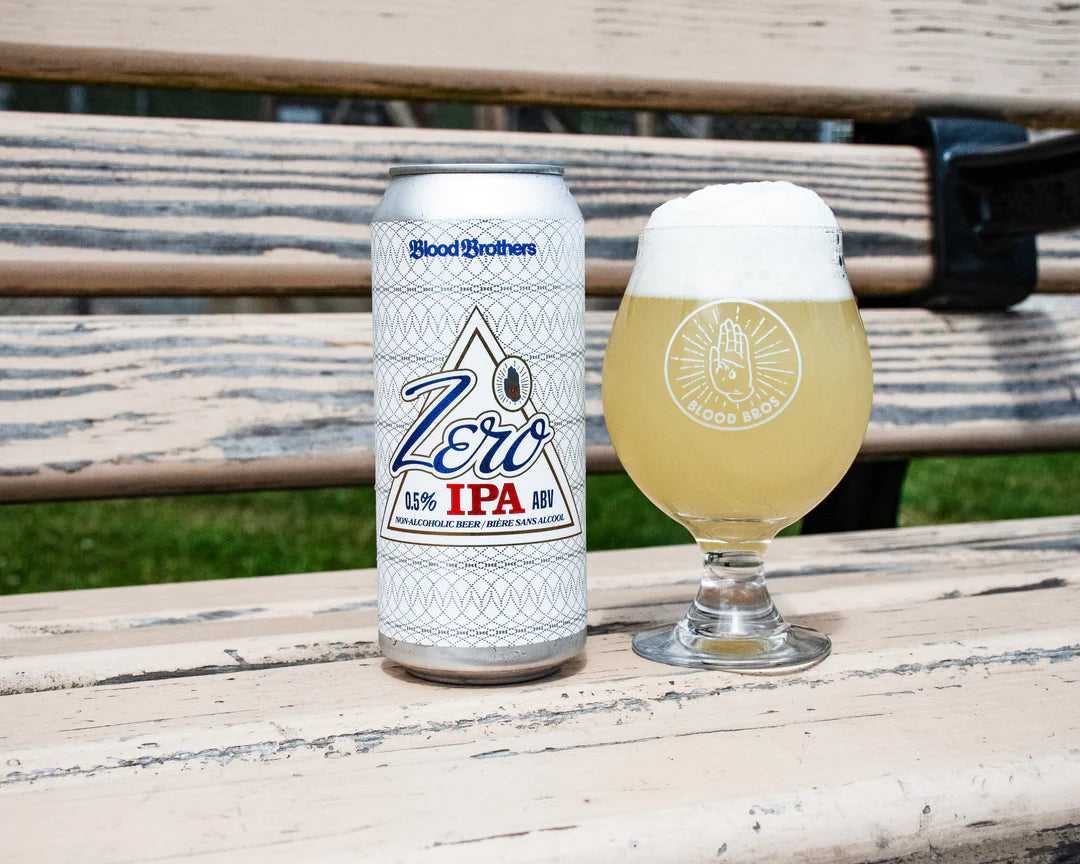 Blood Brothers: Blood Zero IPA N/A Craft Beer