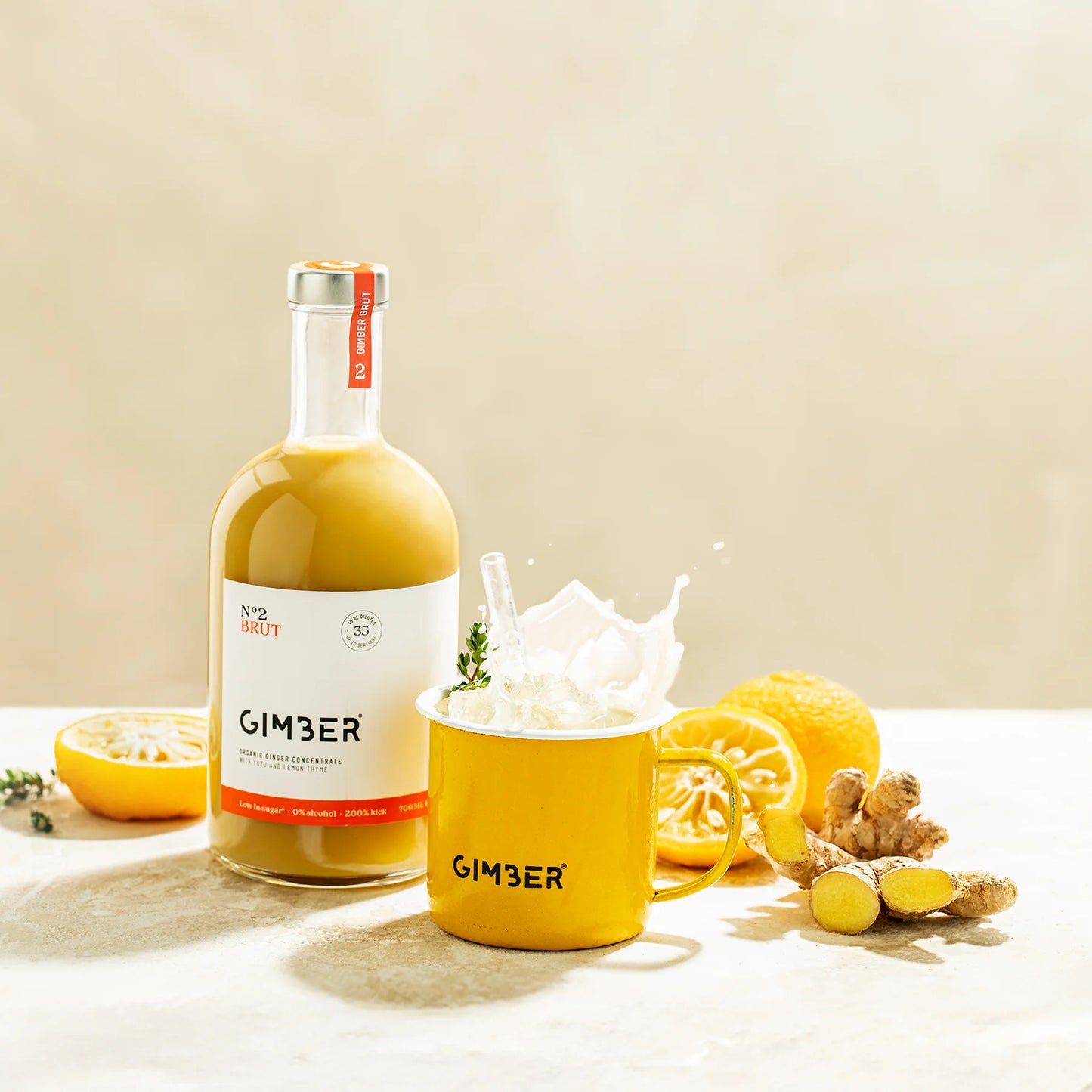 GIMBER: N°2 Brut - Organic Ginger Concentrate