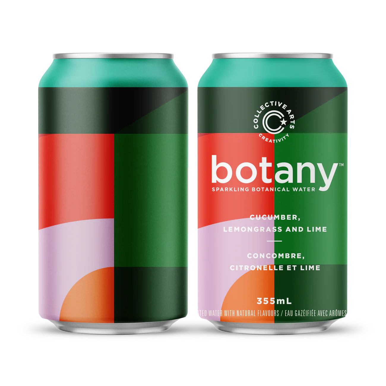 Botany Cucumber, Lemongrass and Lime Sparkling Botanical Water