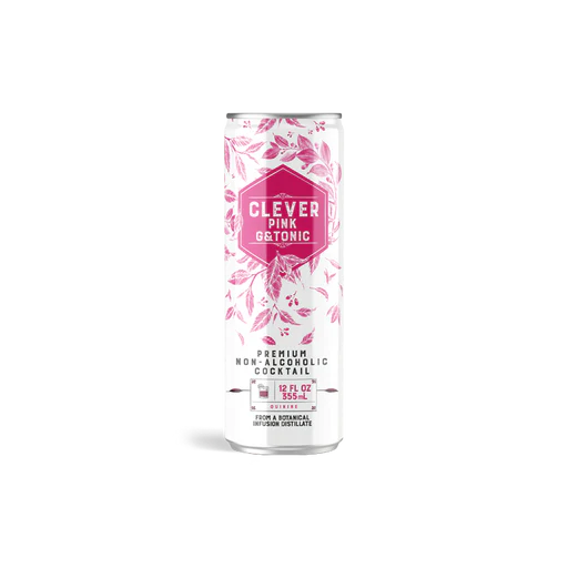 Clever: Non Alcoholic Pink G&T