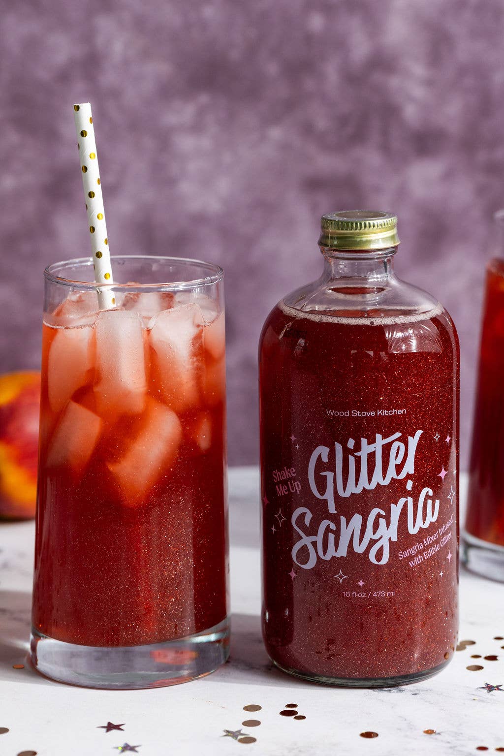 Wood Stove: Glitter Sangria Cocktail Mix/Syrup