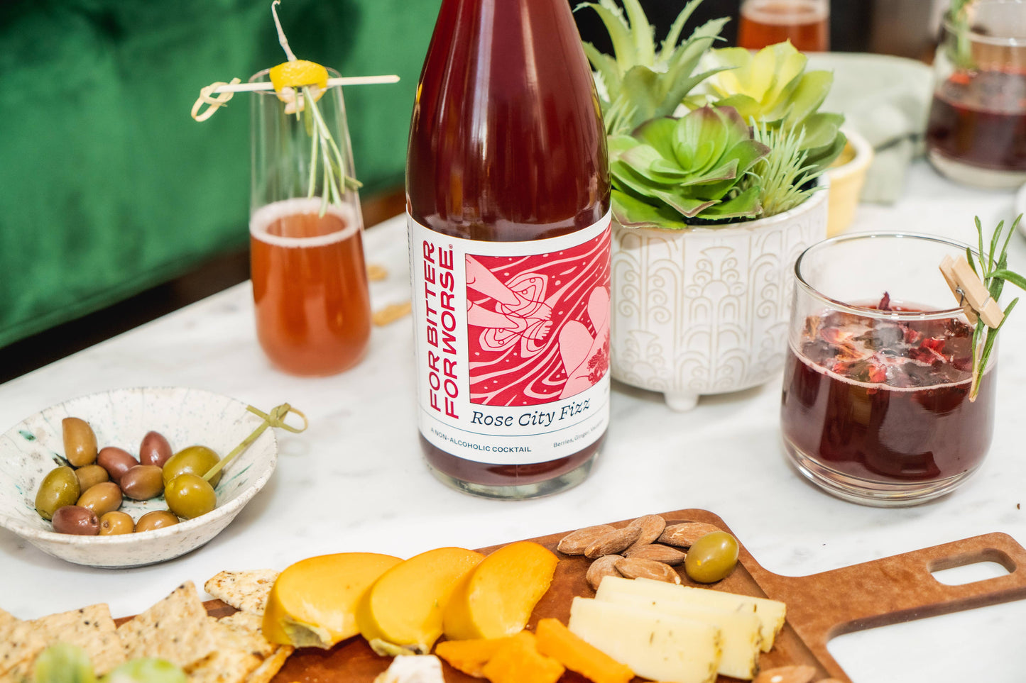 For Bitter For Worse Rose City Fizz