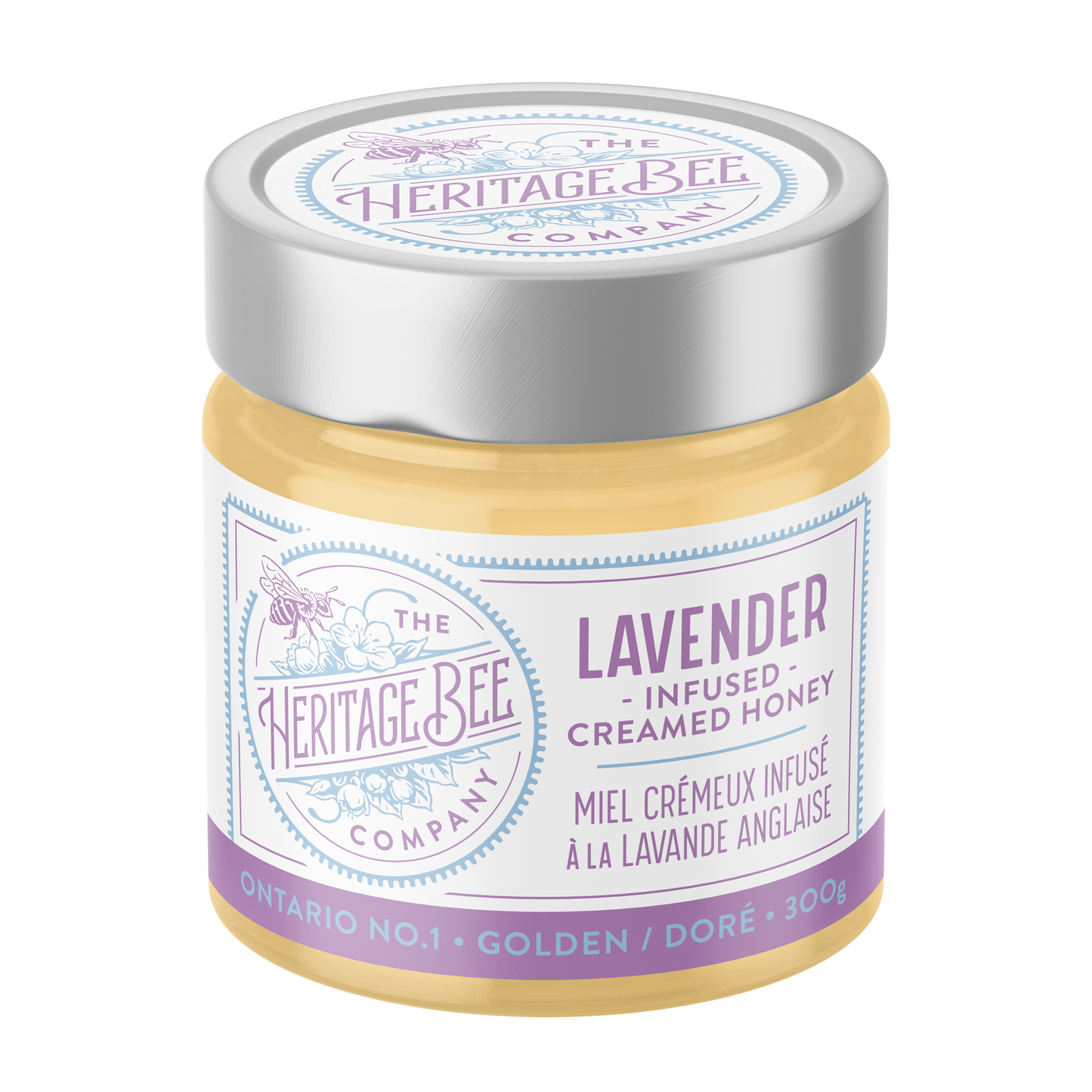 Lavender Creamed Honey - 300 g (10.6 oz)
