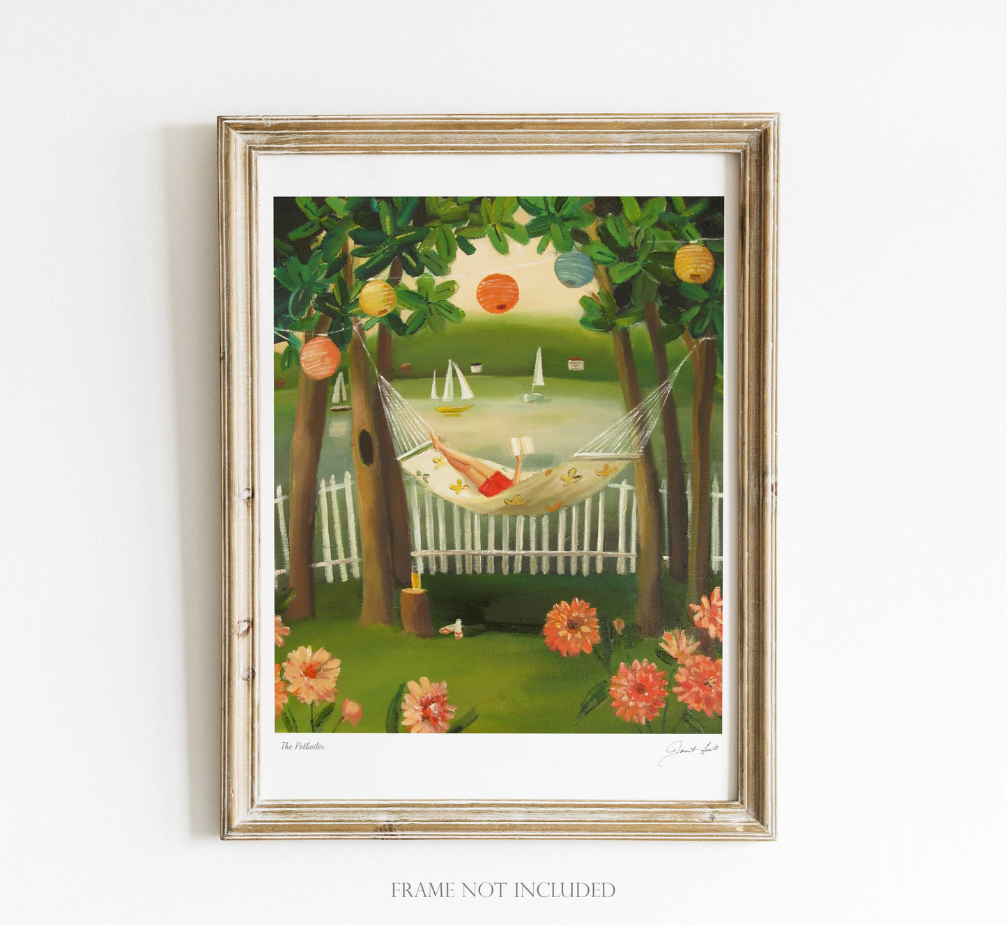 The Potboiler Art Print - 8.5" X 11"
