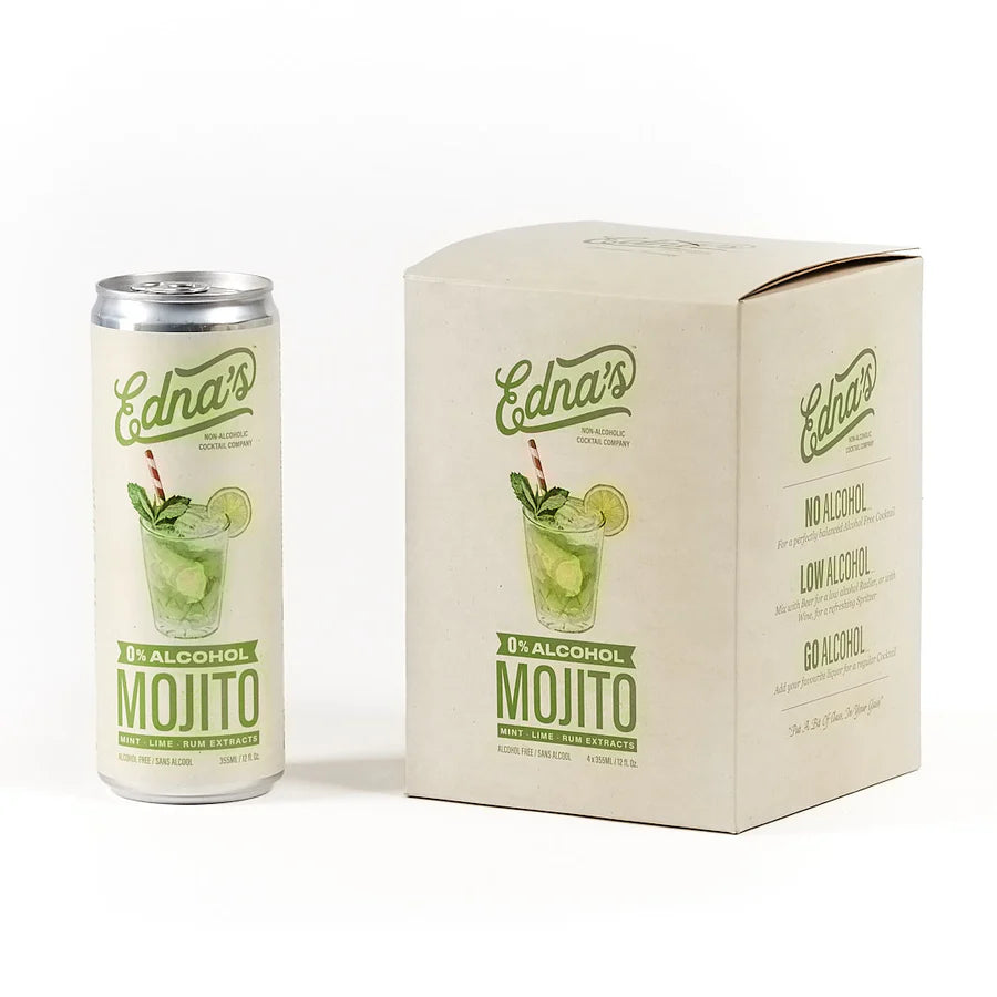 Edna's: 0% Mojito (4-Pack)