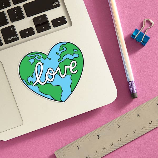 Love Earth Sticker