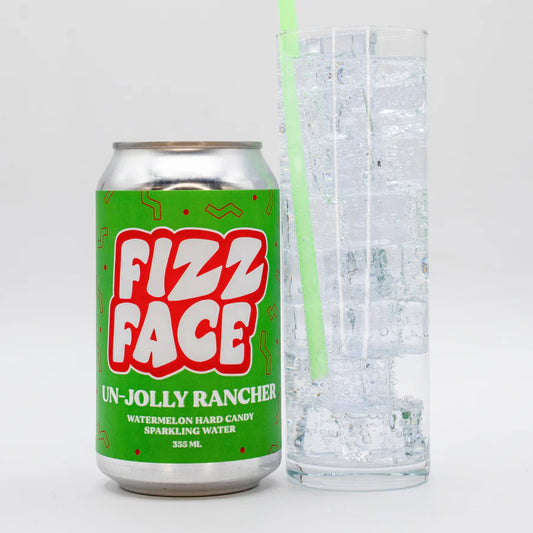 Fizz Face: Un-Jolly Rancher Sparkling Water