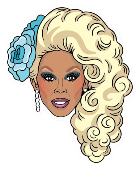 Ru Paul Sticker