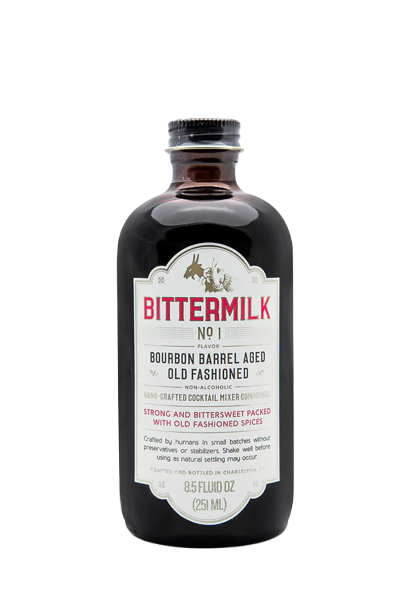 Bittermilk: No.1 Bourbon Barrel Aged Old Fashioned Cocktail Mixer