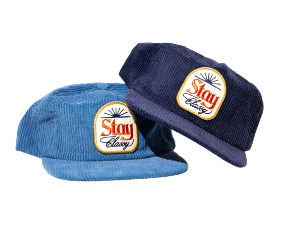 Stay Classy Corduroy Patch Hat
