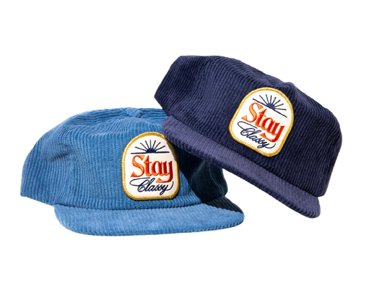 Stay Classy Corduroy Patch Hat