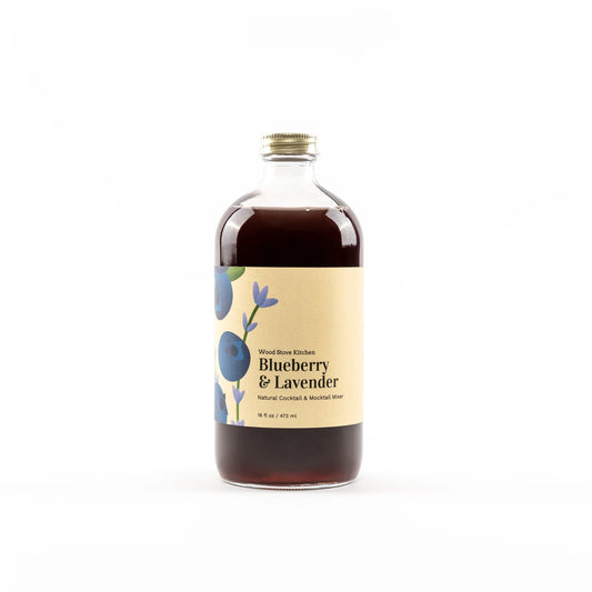 Wood Stove Kitchen: Blueberry & Lavender Syrup